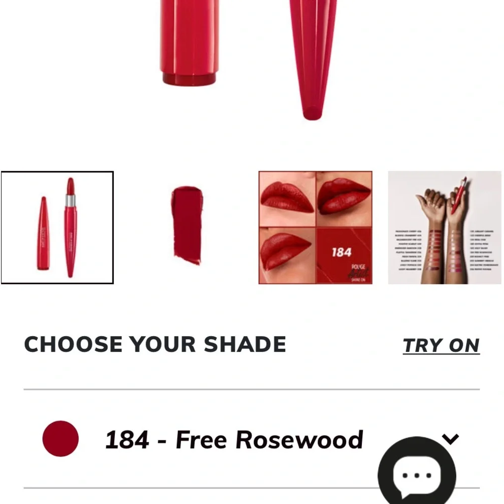 Makeup Forever sculpting lip color Shade 184 Free Rosewood “Shine On”